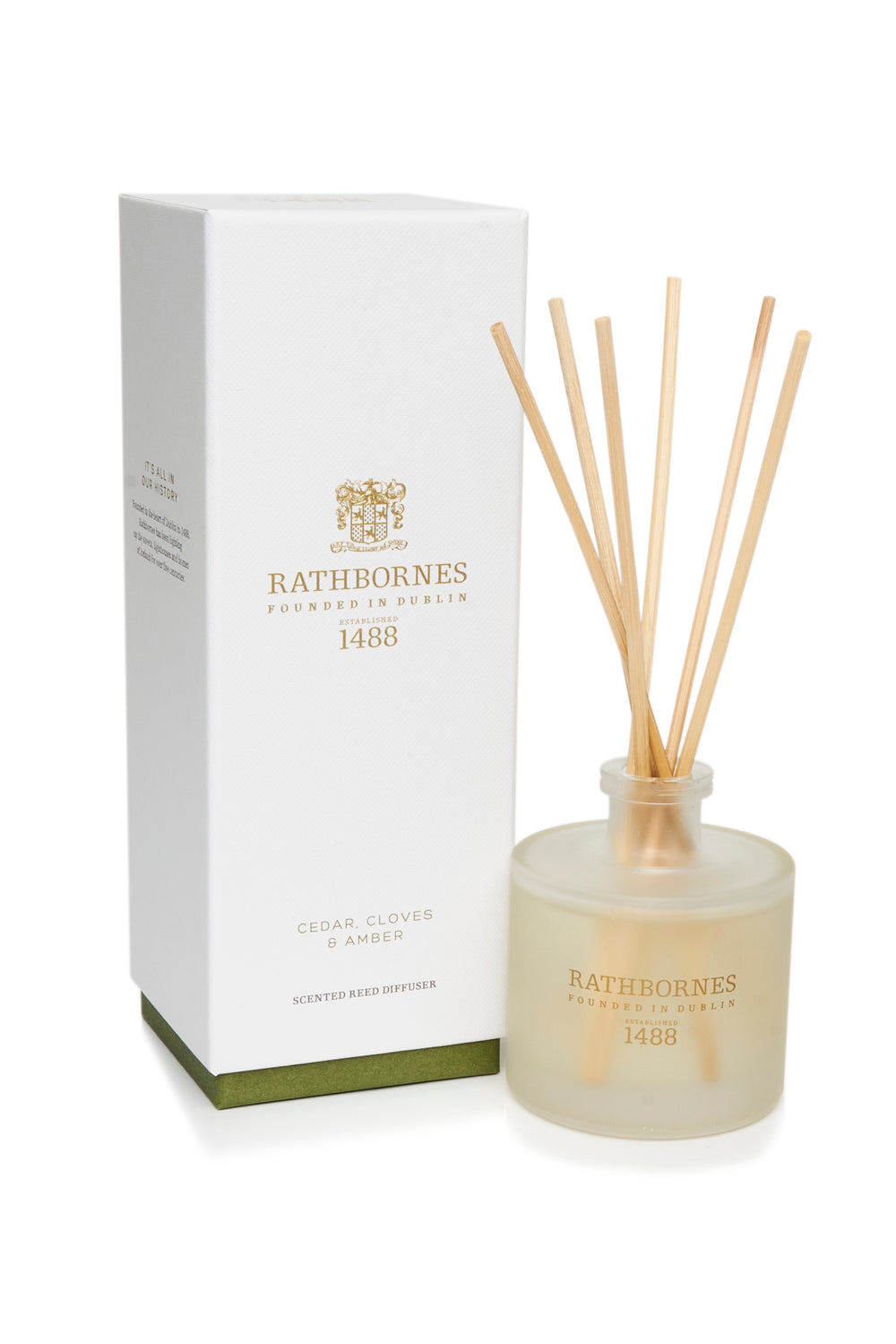 Cedar, Cloves & Amber Scented Reed Diffuser